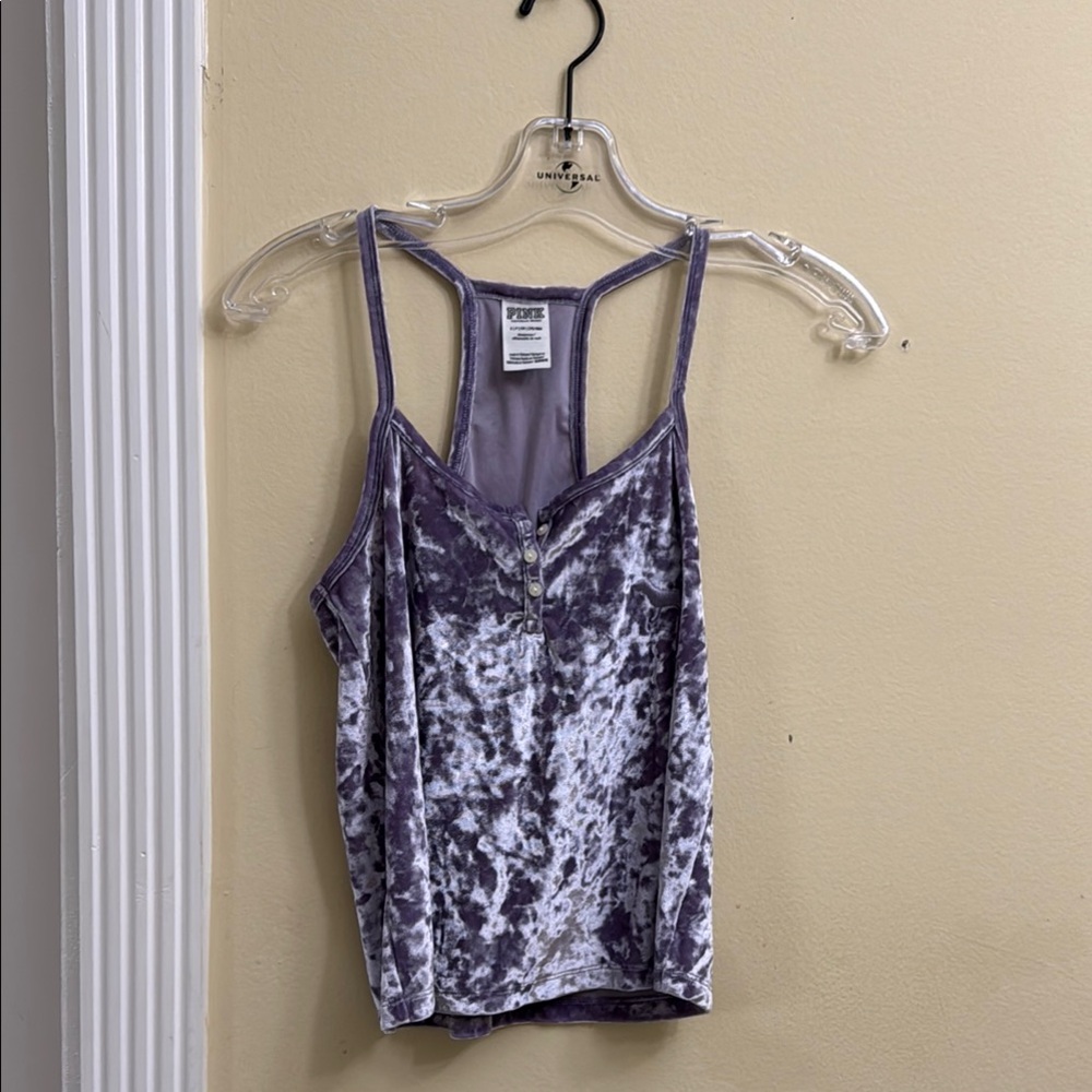 Universal Thread Purple Velvet Tank Top